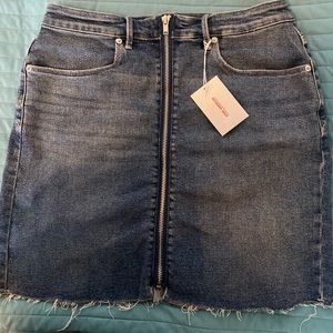 Good American Denim Skirt